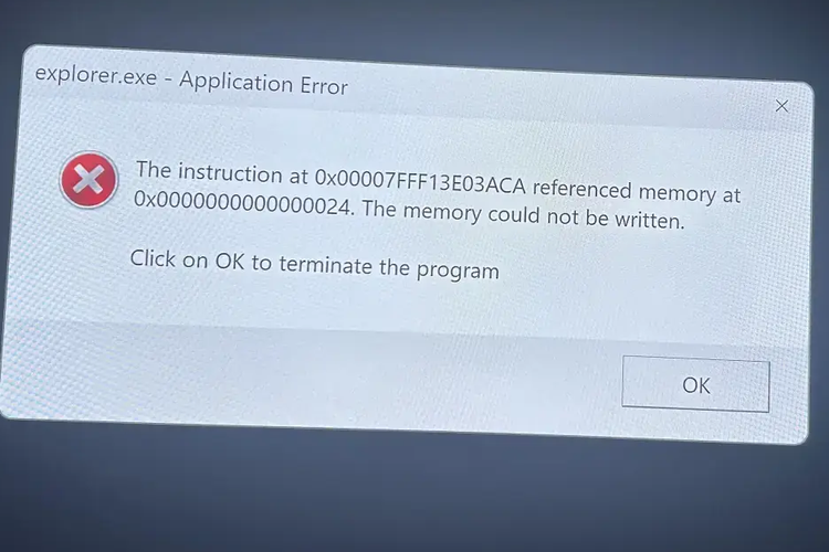 Eror patch KB5034848 di Windows 11