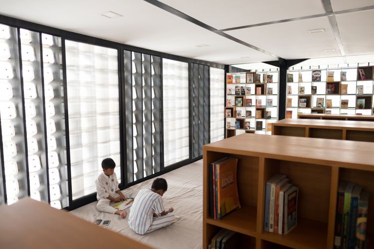 Interior Microlibrary Bandung