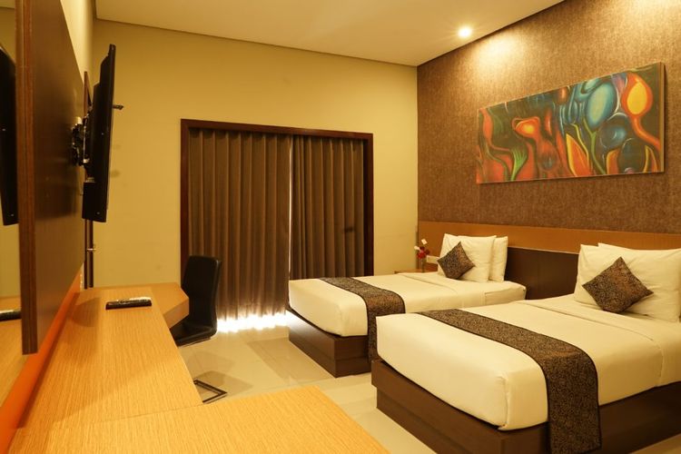 Ilustrasi kamar di Samara Resort Batu, Jawa Timur tipe deluxe 