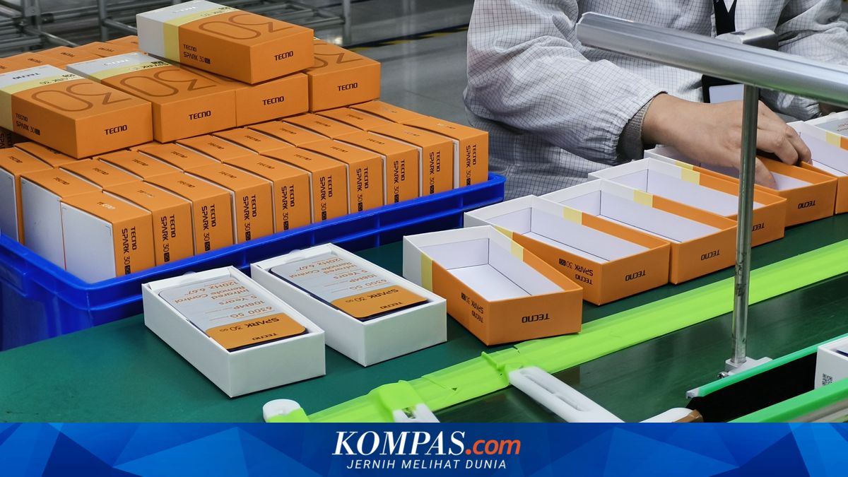 1 Jam, Pabrik Tecno di Chongqing Bisa Produksi 450 Unit HP