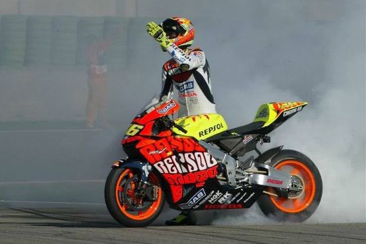 Livery yang paling populer yang pernah digunakan Valentino Rossi