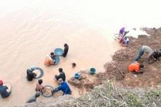 Beredar Kabar Ada Emas Ditemukan, Warga Serbu Sungai Batanghari