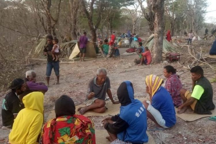 Sebanyak 29 keluarga kini tak memiliki tempa tinggal.