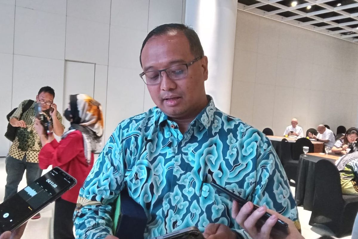 Deputi Pendanaan dan Investasi Otorita IKN (OIKN), Agung Wicaksono dalam acara Membedah Peluang Investasi di IKN, di Jakarta, Selasa (23/5/2023).