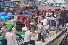 Kapolres Jakut Cek Keamanan Perahu di Dermaga Nelayan Clincing yang Angkut Pemudik