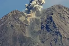 Erupsi Gunung Semeru, Tinggi Kolom Asap Capai 500 Meter