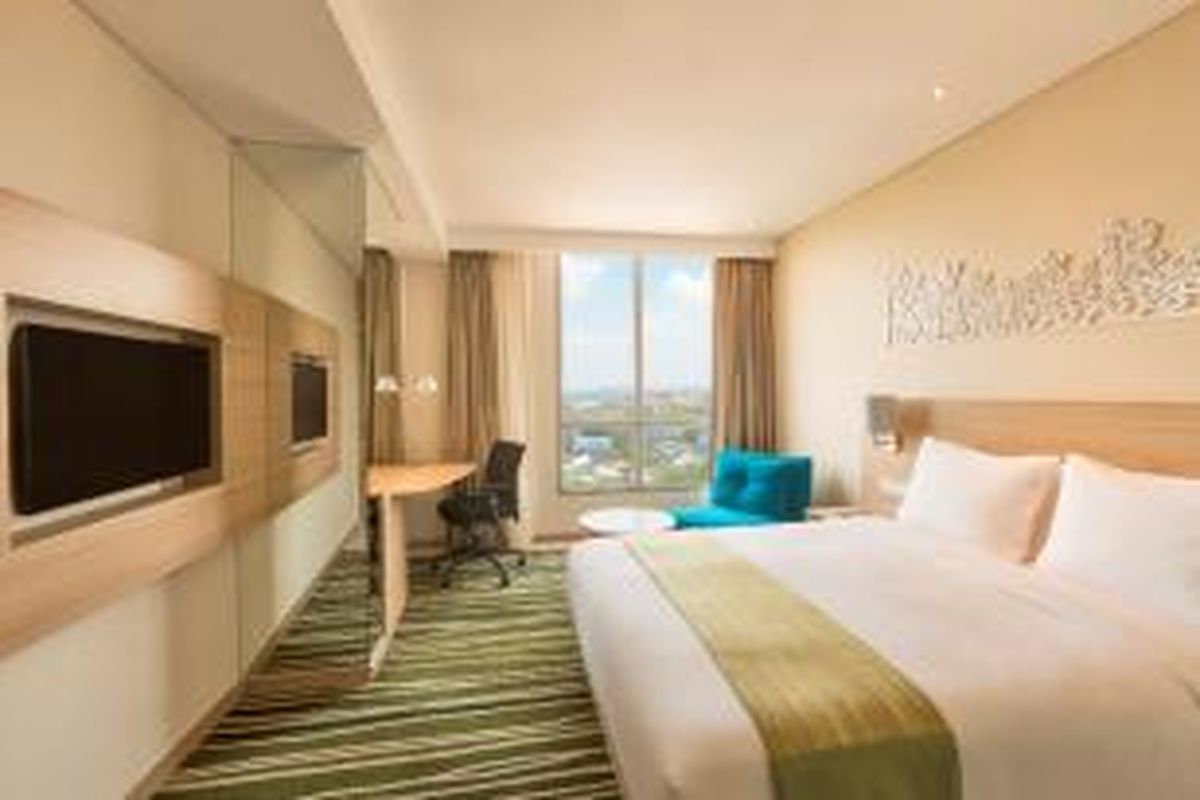 Tipikal kamar hotel Holiday Inn Express 