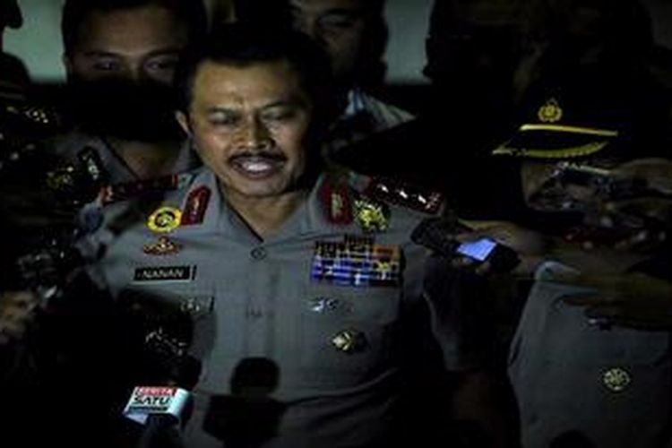 Wakil Kepala Polri (Wakapolri) Komisaris Jenderal Polisi Nanan Sukarna