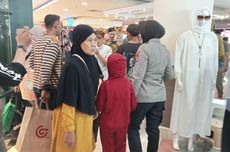 Cerita Polwan Bawa Anak Saat Amankan Pusat Perbelanjaan di Makassar