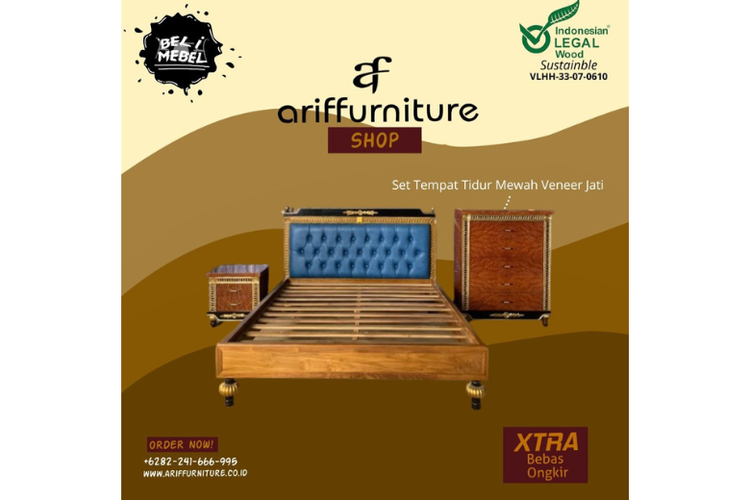 Salah satu produk PT Arif Furniture Jepara