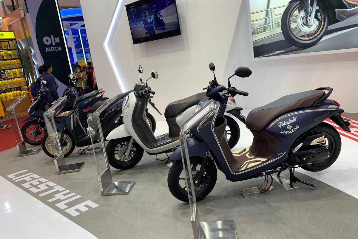 Ilustrasi booth Honda di ajang GIIAS 2022