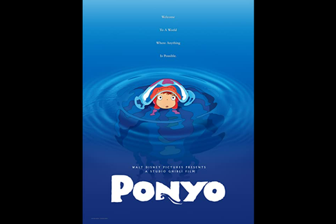 Sinopsis Ponyo, Kisah Persahabatan Bocah Laki-laki dan Seekor Ikan