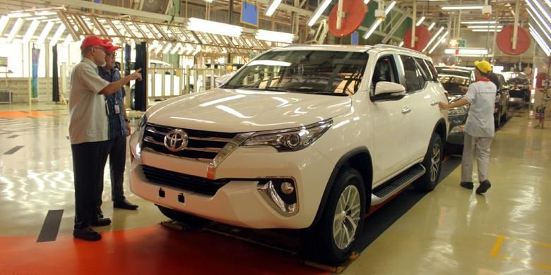 Pabrik TMMIN I di Karawang, Jawa Barat, yang memproduksi Toyota Fortuner dan Innova.