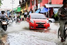 Hujan Lebat, Sejumlah Ruas Jalan di Aceh Barat Tergenang