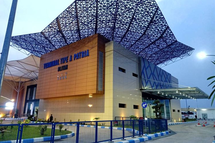 Terminal Tipe A Kelas II Patria Blitar, Rabu (17/1/2024)