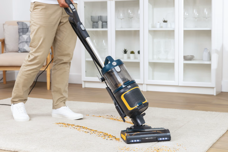 Vacuum cleaner upright