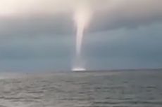 Video Viral Angin Puting Beliung di Laut Bali, Ini Penjelasan BMKG