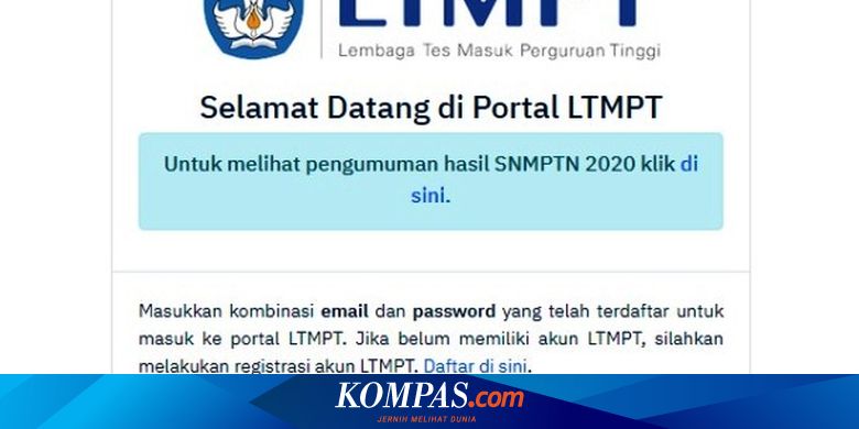 Ini Link Pendaftaran UTBK 2020 Mulai Pukul 13.00 WIB, Berikut Alurnya