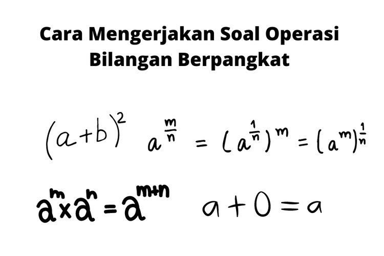 Cara Mengerjakan Soal Operasi Bilangan Berpangkat