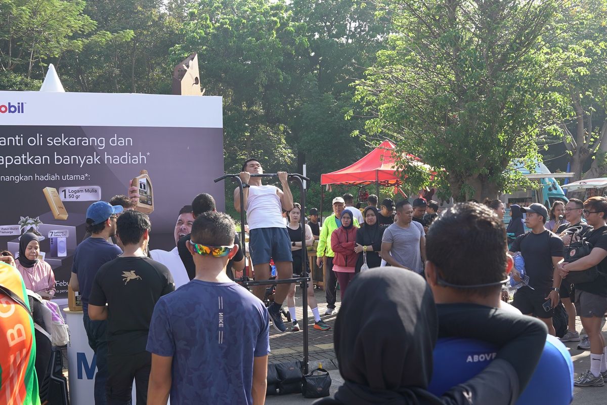 Workout Challenge bersama Mobil?