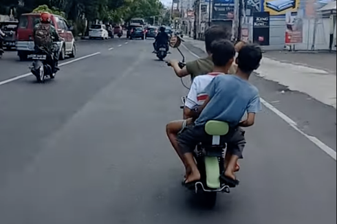 Waspada Saat Melihat Anak Naik Kecil Naik Sepeda Listrik