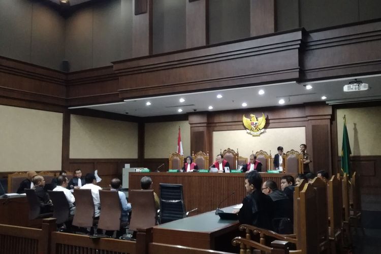 Sidang lanjutan terdakwa Mantan General Manager Divisi Gedung PT Hutama Karya (Persero), Budi Rachmat Kurniawan.