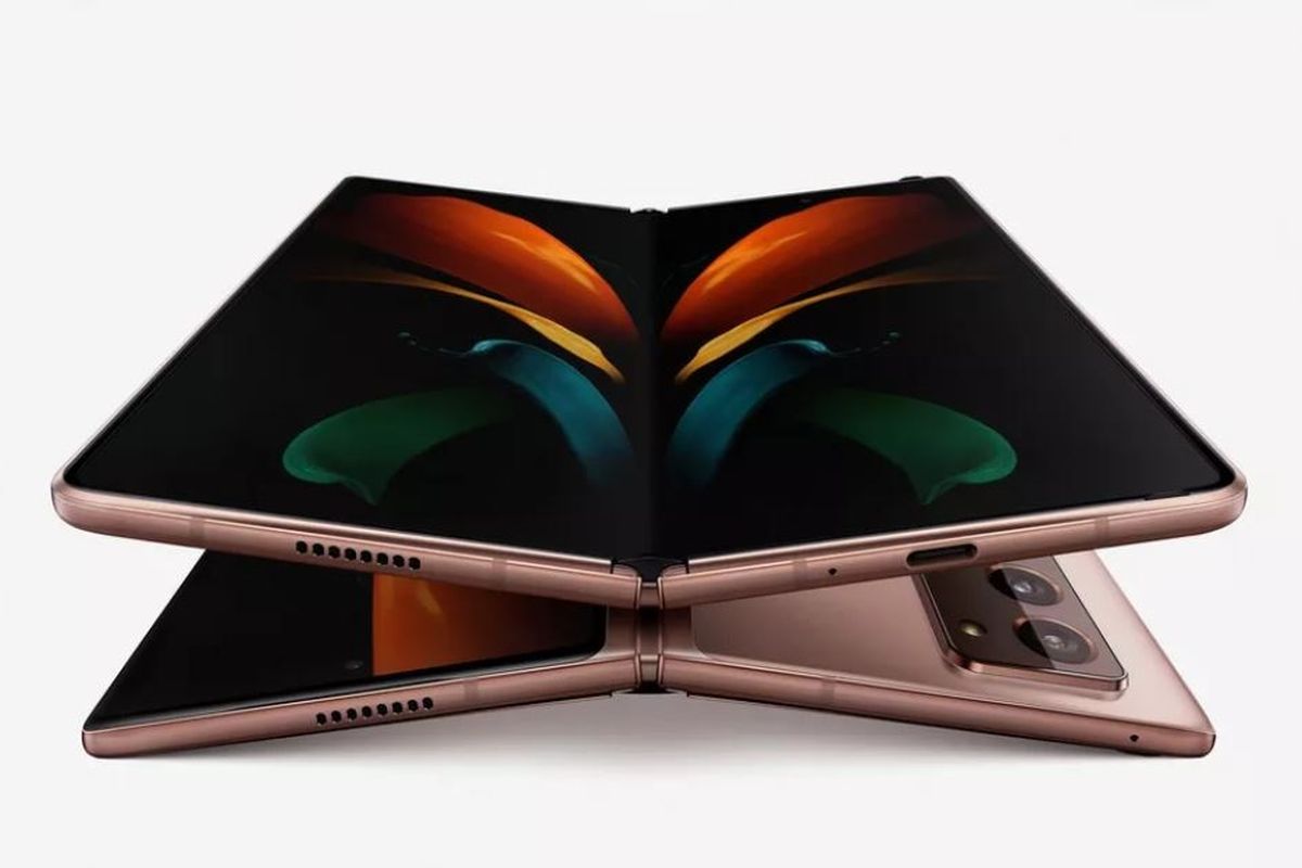 Ilustarsi Galaxy Z Fold 2.