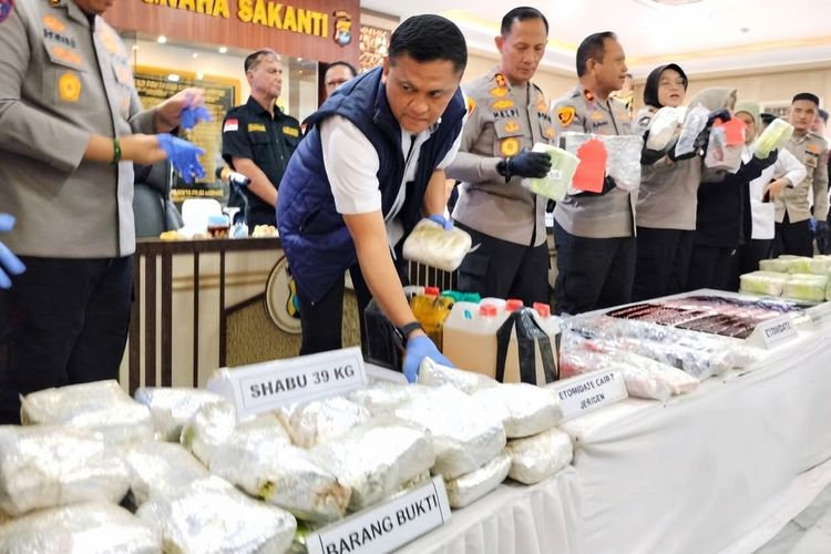 89 Kg Sabu di Bakauheni Terhubung Jaringan Internasional, Interpol Dilibatkan