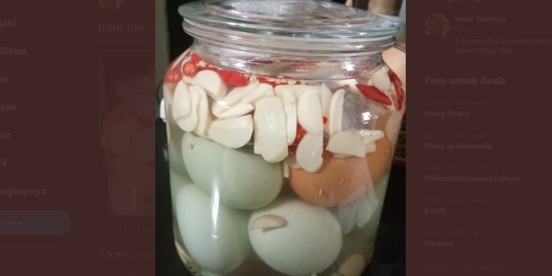 Bikin Telur Asin Variasi Baru Apa Saja Yang Harus Diperhatikan Halaman All Kompas Com