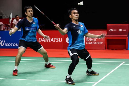 Semifinal Kejuaraan Beregu Asia 2020, Ahsan/Hendra Bawa Indonesia Unggul 2-1