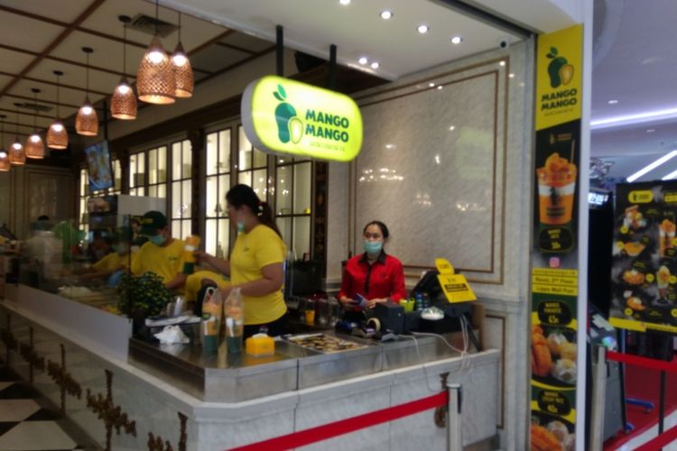 Gerai Mango Mango di Lippo Mall Puri.