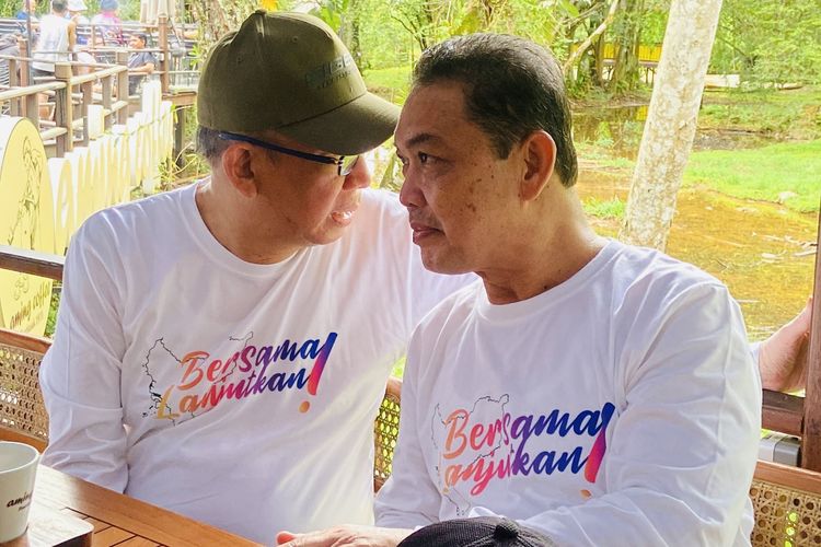 Sutarmidji-Ria Norsan resmi mendeklarasikan diri maju berpasangan di pemilihan guberner dan wakil gubernur Kalimantan Barat (Kalbar) November 2024 mendatang, Minggu (19/5/2024).