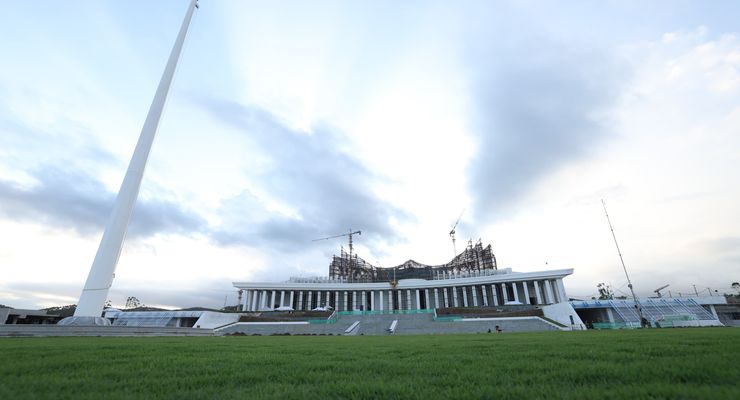 Lokasinya di Puncak, Lapangan Upacara IKN Dijamin Bebas Banjir