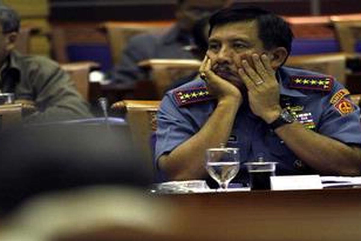 Panglima TNI Laksamana Agus Suhartono.