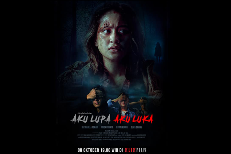 Film produksi KlikFIlm Aku Lupa Aku Luka dibintangi oleh Salshabilla Adriani dan Junior Roberts.