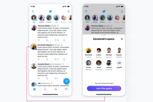 Twitter Siapkan Fitur Pesaing Clubhouse, Begini Tampilannya