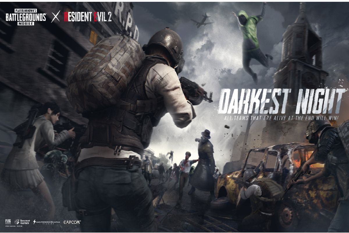 Ilustrasi poster PUBG Mobile mode Darkest Night