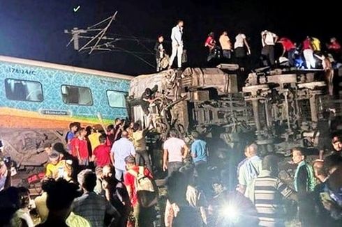 Deretan Kecelakaan Kereta Api Terburuk di India