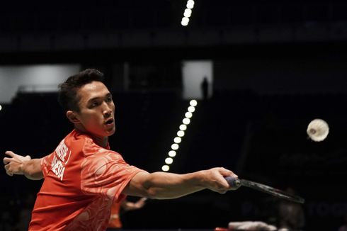 Kejuaraan Asia 2019, Jonatan Christie Gagal ke Babak Kedua