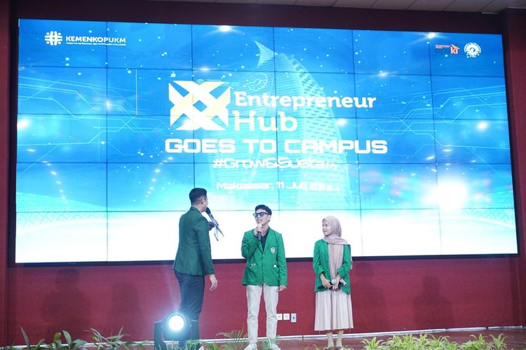 Suasana Entrepreneur Hub di Uiversitas Negeri Makassar