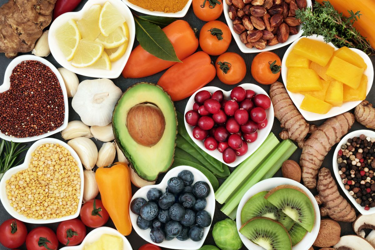 Ilustrasi antioksidan, buah yang mengandung antioksidan tinggi, makanan tinggi antioksidan