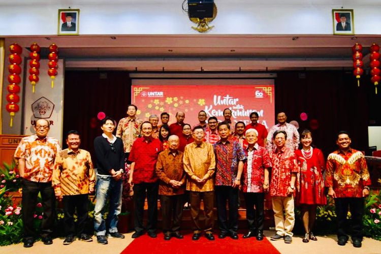 Universitas Tarumanagara (Untar) menyelenggaran perayaan Imlek 2019 dengan tema ?Untar untuk Kemakmuran Indonesia?, Kamis (14/2/2019) di Auditorium Untar, Jakarta.