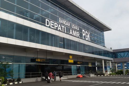 H-2 Lebaran, Penumpang Bandara Depati Amir Turun 30 Persen