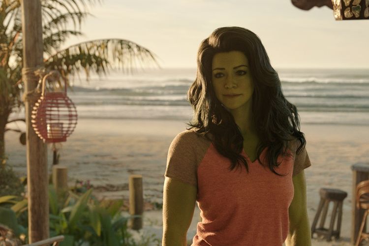 Tatiana Maslany memerankan Jennifer Walters alias She-Hulk dalam serial produksi Marvel Studios yang berjudul She-Hulk: Attorney at Law, yang ditayangkan di Disney+ Hotstar. 