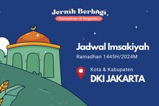 Jadwal Imsakiyah di Jakarta Hari Ini, Kamis 4 April 2024