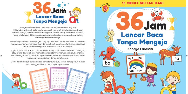 Buku 36 Jam Lancar Membaca Tanpa Mengeja,