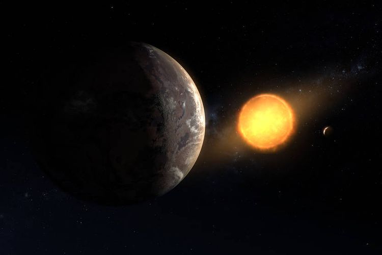 Ilustrasi exoplanet Kepler-1649c