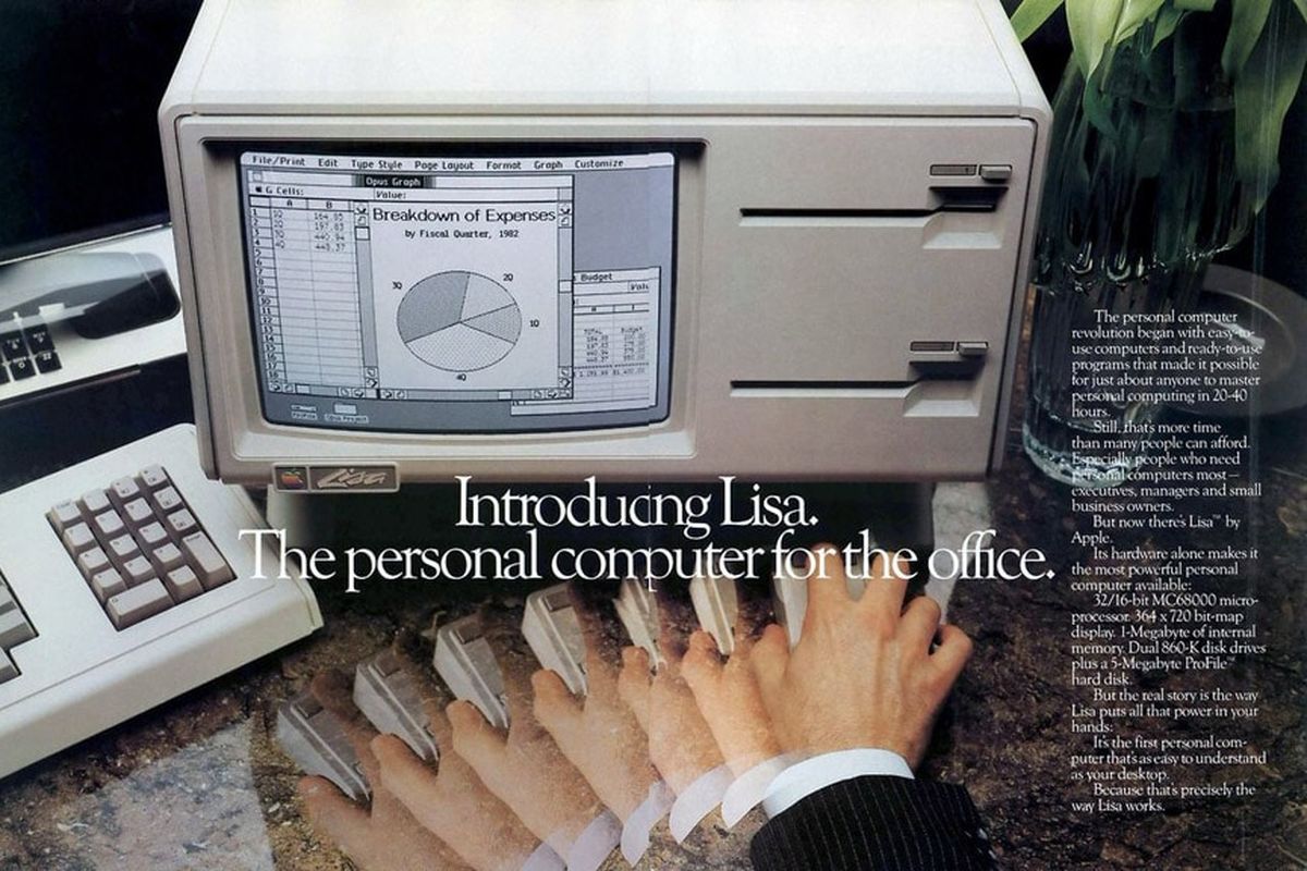 Ilustrasi Apple Lisa