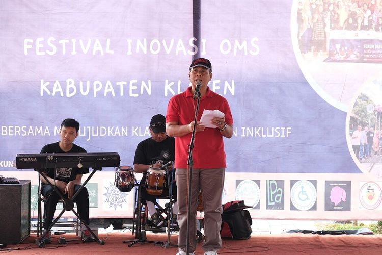 Kegiatan Festival OMS di Kabupaten Klaten. 