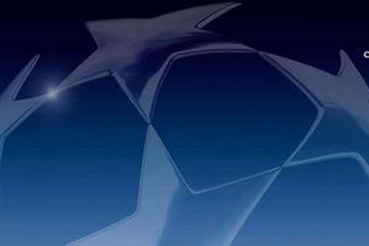 Logo Liga Champions.